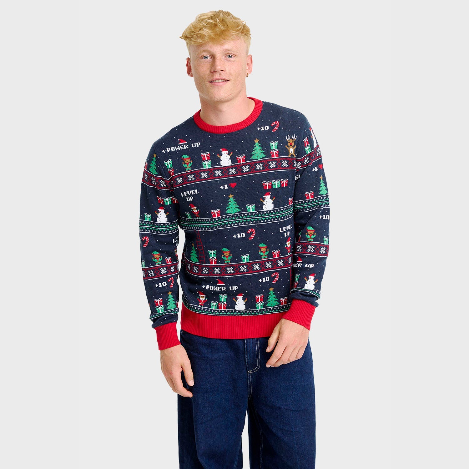 Vintage Gaming Christmas Sweater β Men